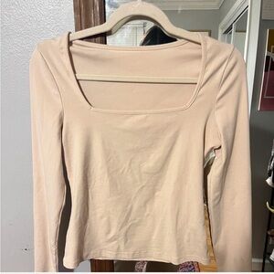 BRAND UNKNOWN SQUARE NECK TOP
